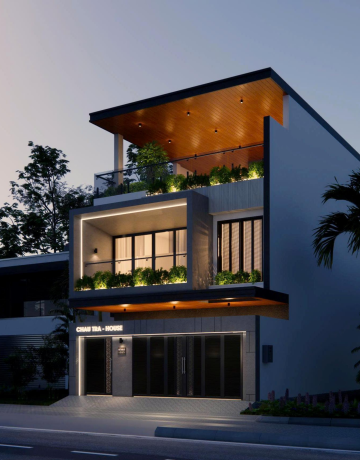 Công Trình Nhà Phố Ms.01