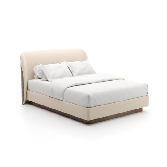 Fleur Uph Queen Bed